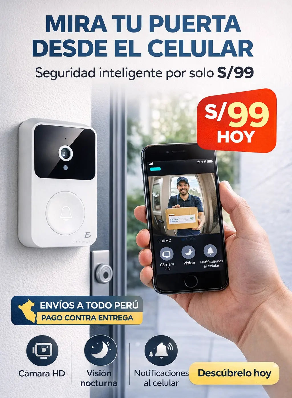 Timbre Cámara HD